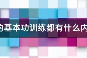篮球的基本功训练都有什么内容?